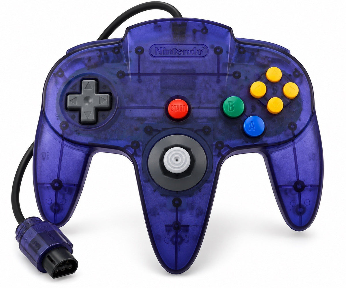 Nintendo 64 - N64 Controller Midnight Blue - Original - Blau