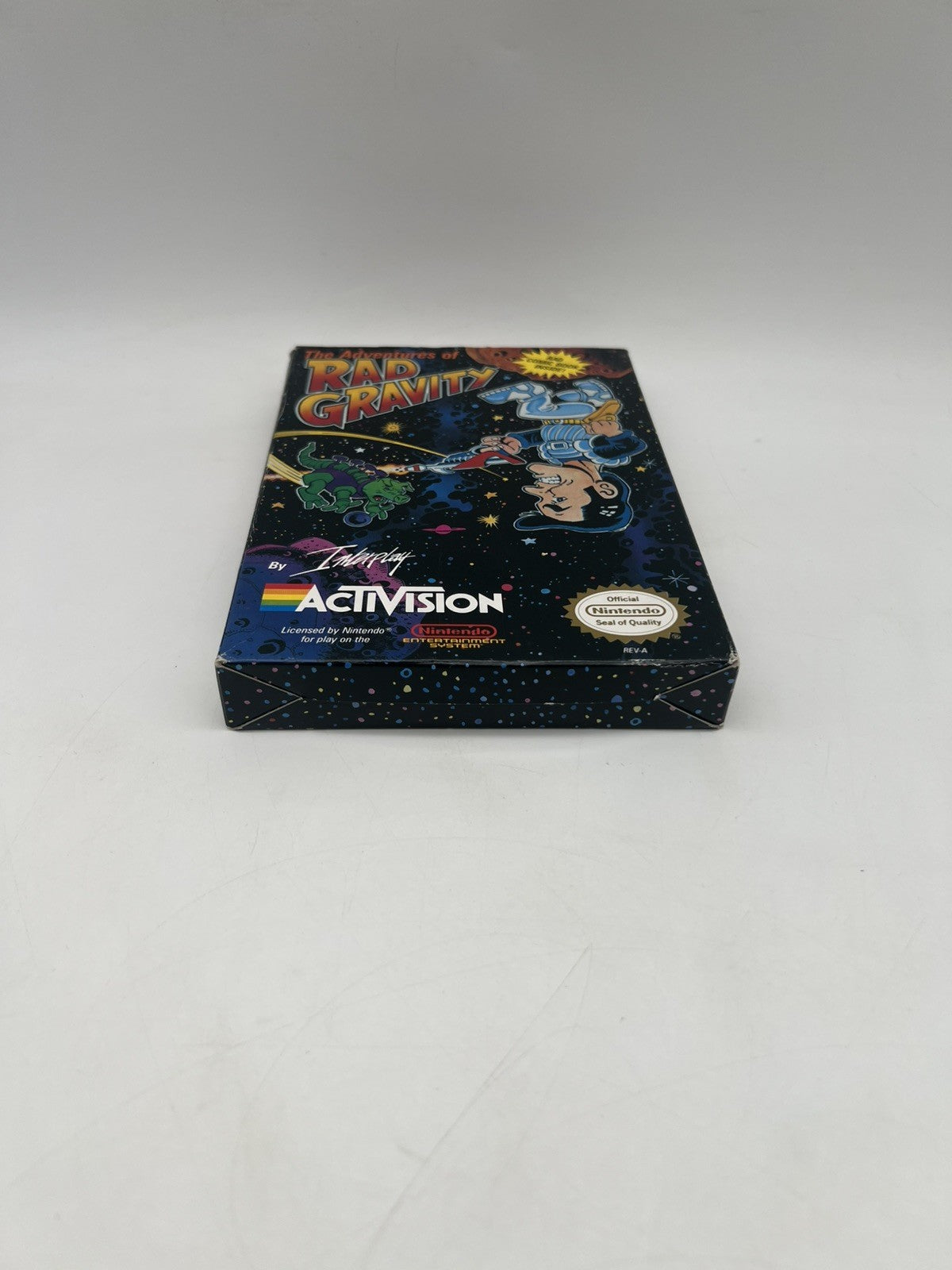 Rad Gravity - Nintendo NES - Leerkarton - OVP + Anleitung - OHNE SPIEL