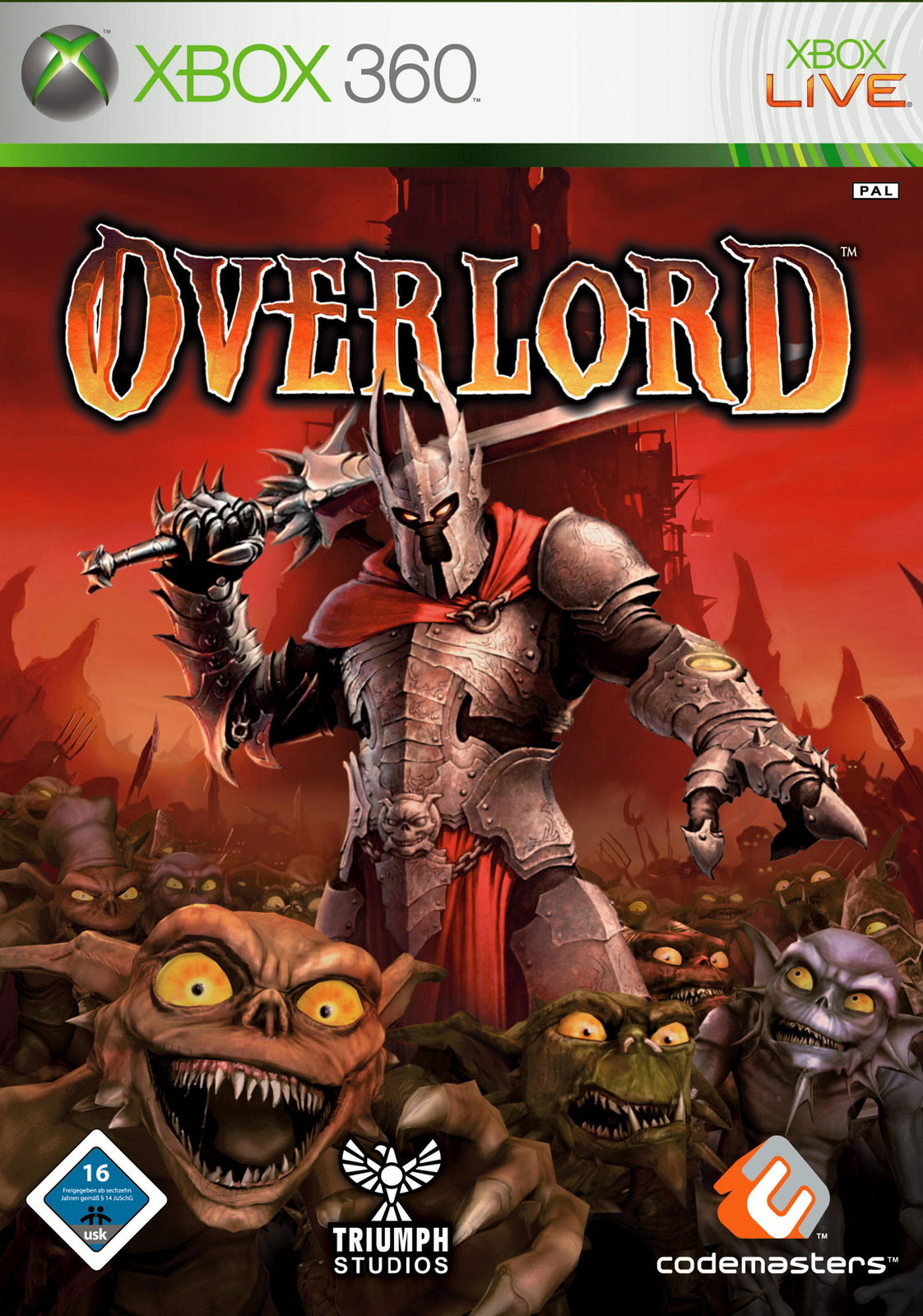 Overlord 2 - Microsoft Xbox 360 - Promo CD - OVP + Anleitung - Selten