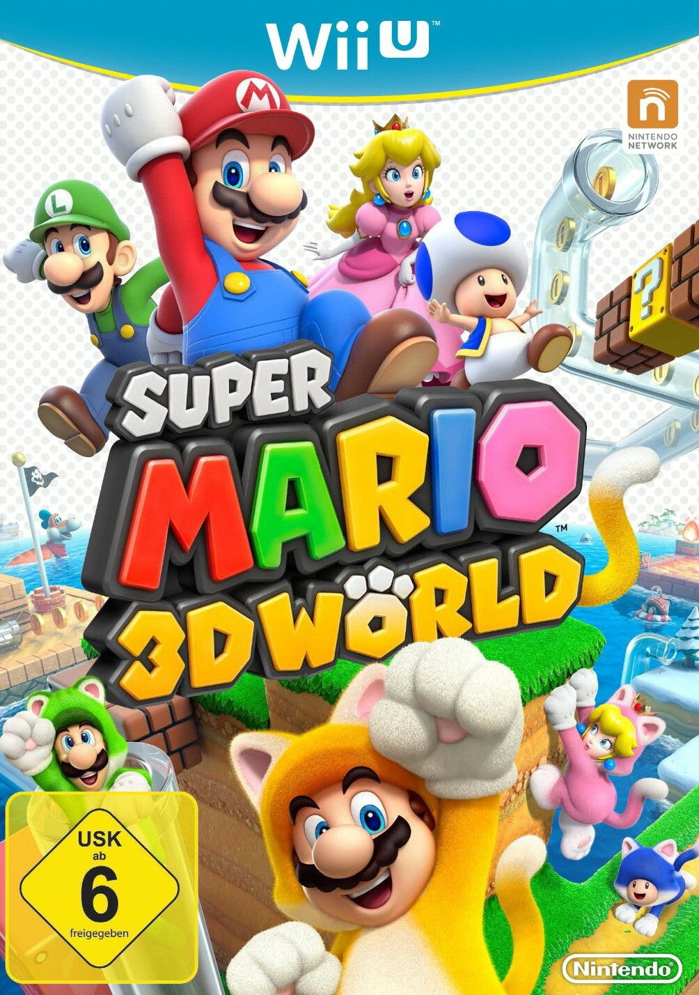 Super Mario 3D World - Nintendo Wii U - NEU & Sealed