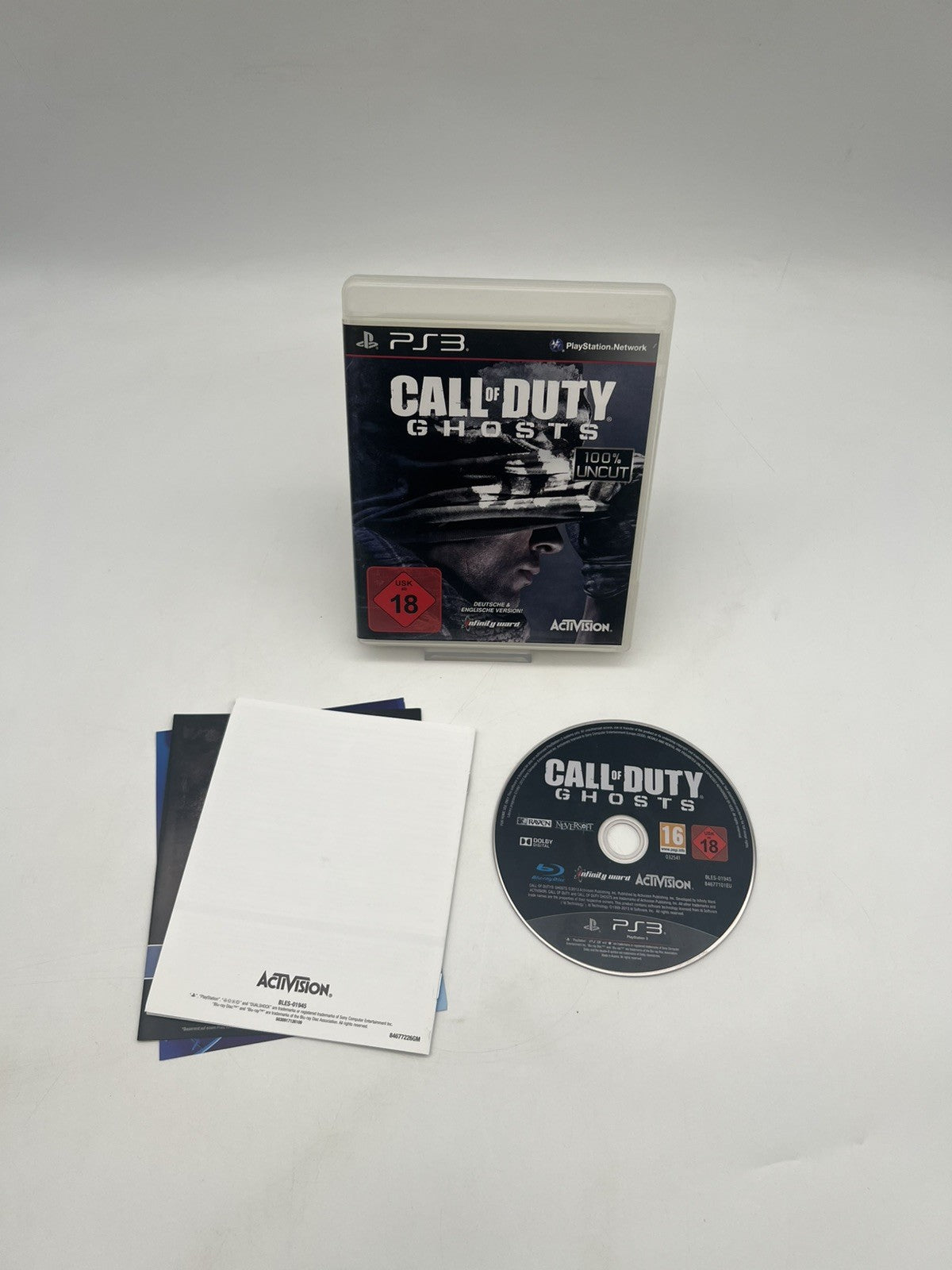 Call of Duty Ghosts - Sony Playstation 3 - PS3 - OVP + Anleitung