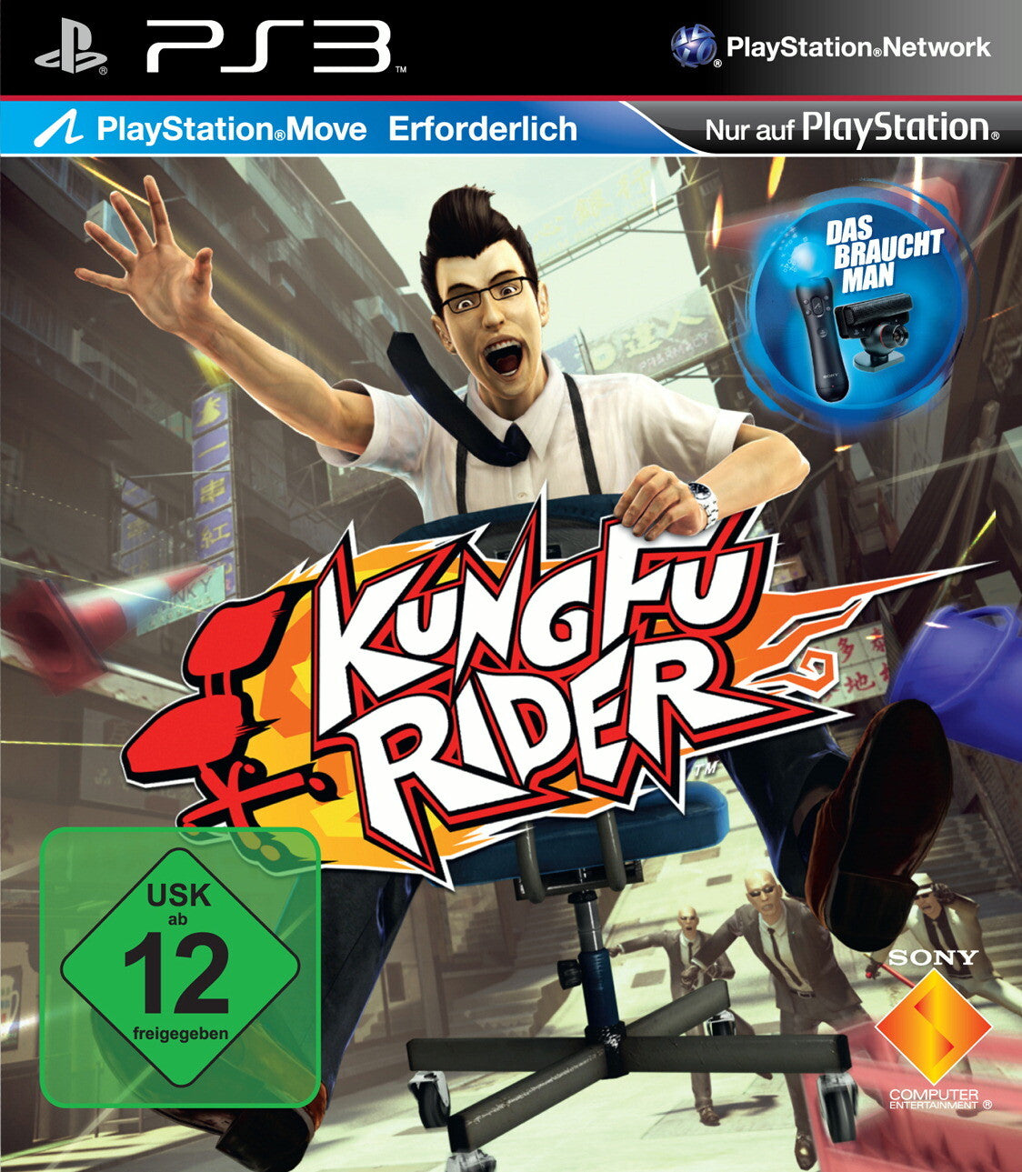 Kung Fu Rider - Sony PlayStation 3 - PS3 - OVP + Anleitung