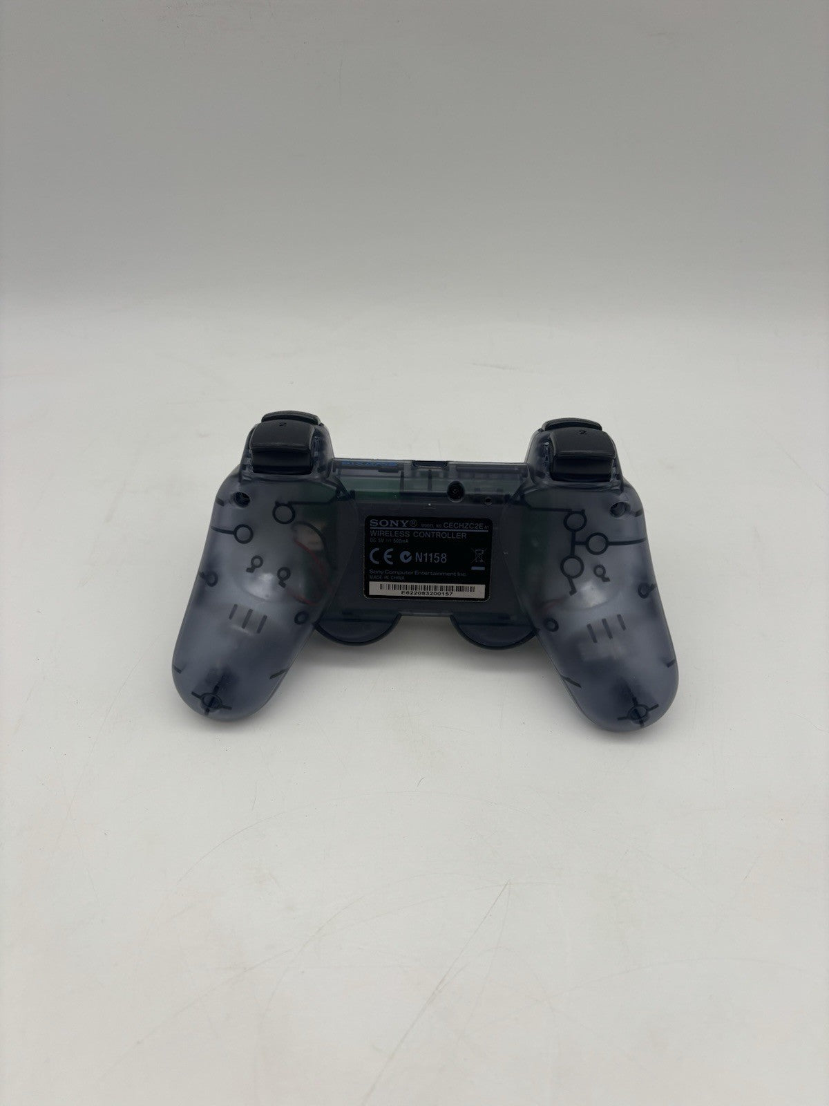 Sony PlayStation 3 Ps3 Controller Wireless Slate Grey Grau transparent