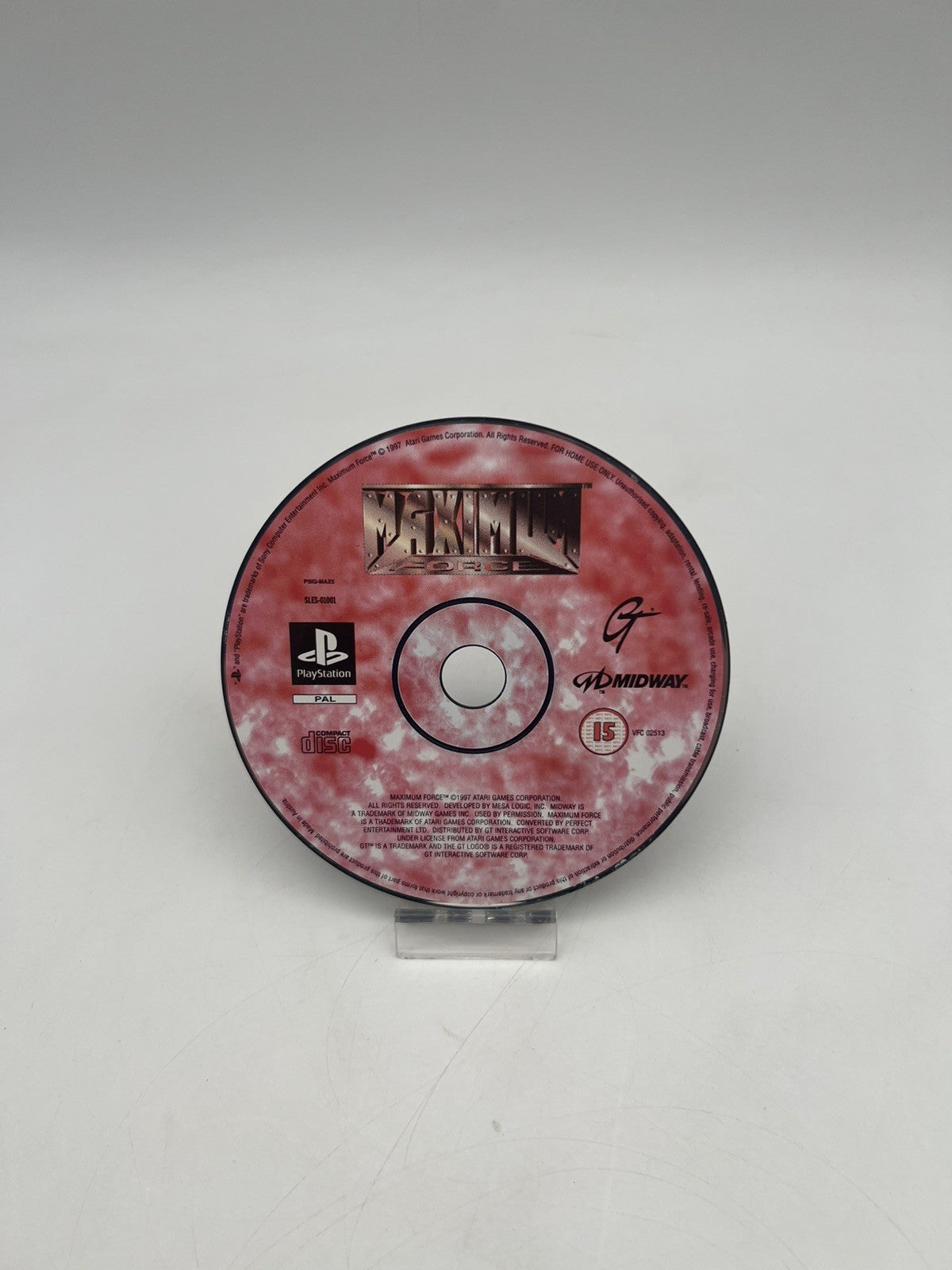 Maximum Force - Sony PlayStation 1 - PS1 - Nur CD