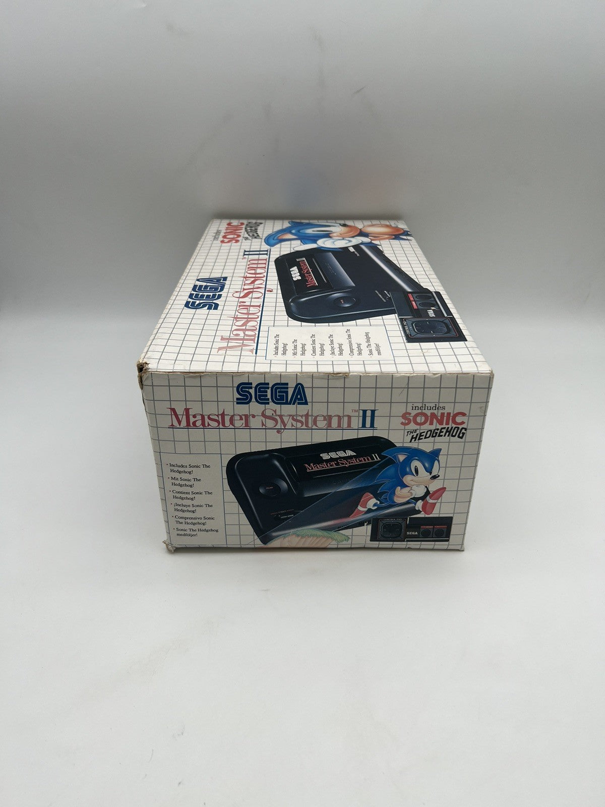 Sega Master System II 2 - Konsole - Sonic The Hedgehog - OVP - Retro