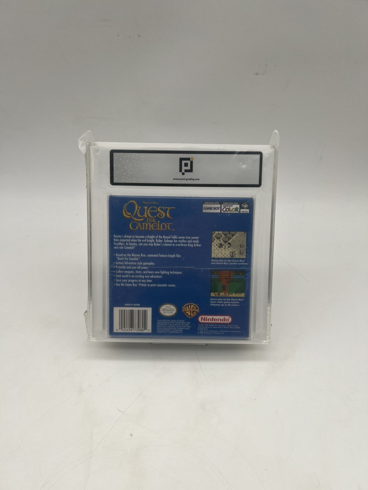 Quest for Camelot - Nintendo Gameboy Color - OVP - Pixel Grading - NEU