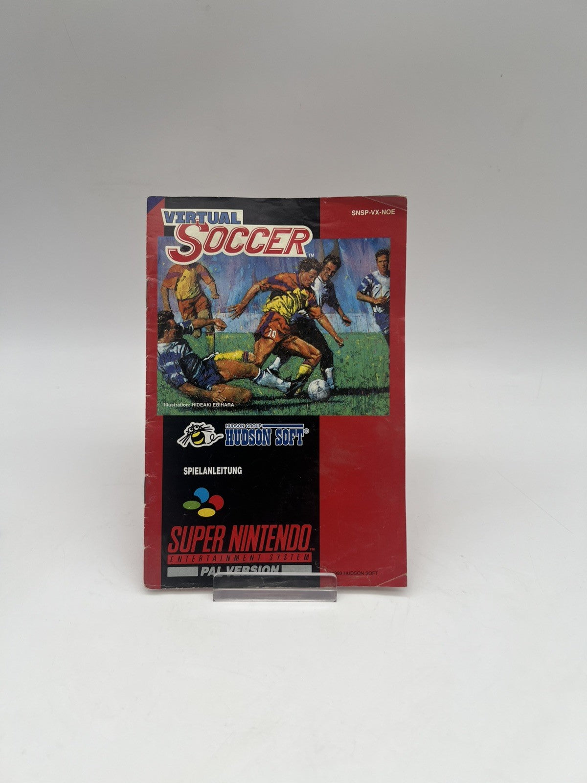 Virtual Soccer - Super Nintendo - SNES - Nur Anleitung