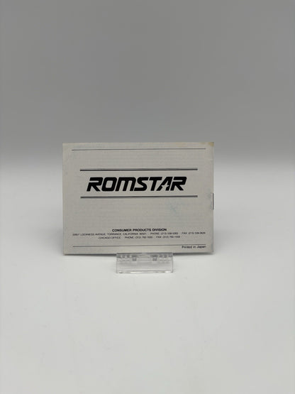 Romstar World Bowling - Nintendo Gameboy - Nur Anleitung