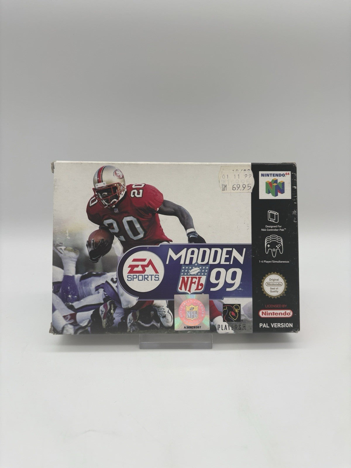 Madden NFL 99 (Nintendo 64) - N64 - OVP + Anleitung - Original