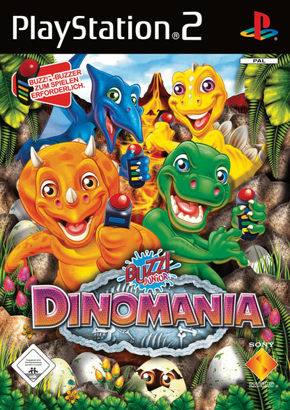 Buzz! Junior: Dinomania - Sony PlayStation 2 - PS2 - inkl. original Buzz Buzzer