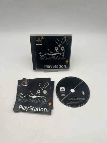Vib Ribbon - Sony PlayStation 1 - PS1 - OVP + Anleitung + Poster