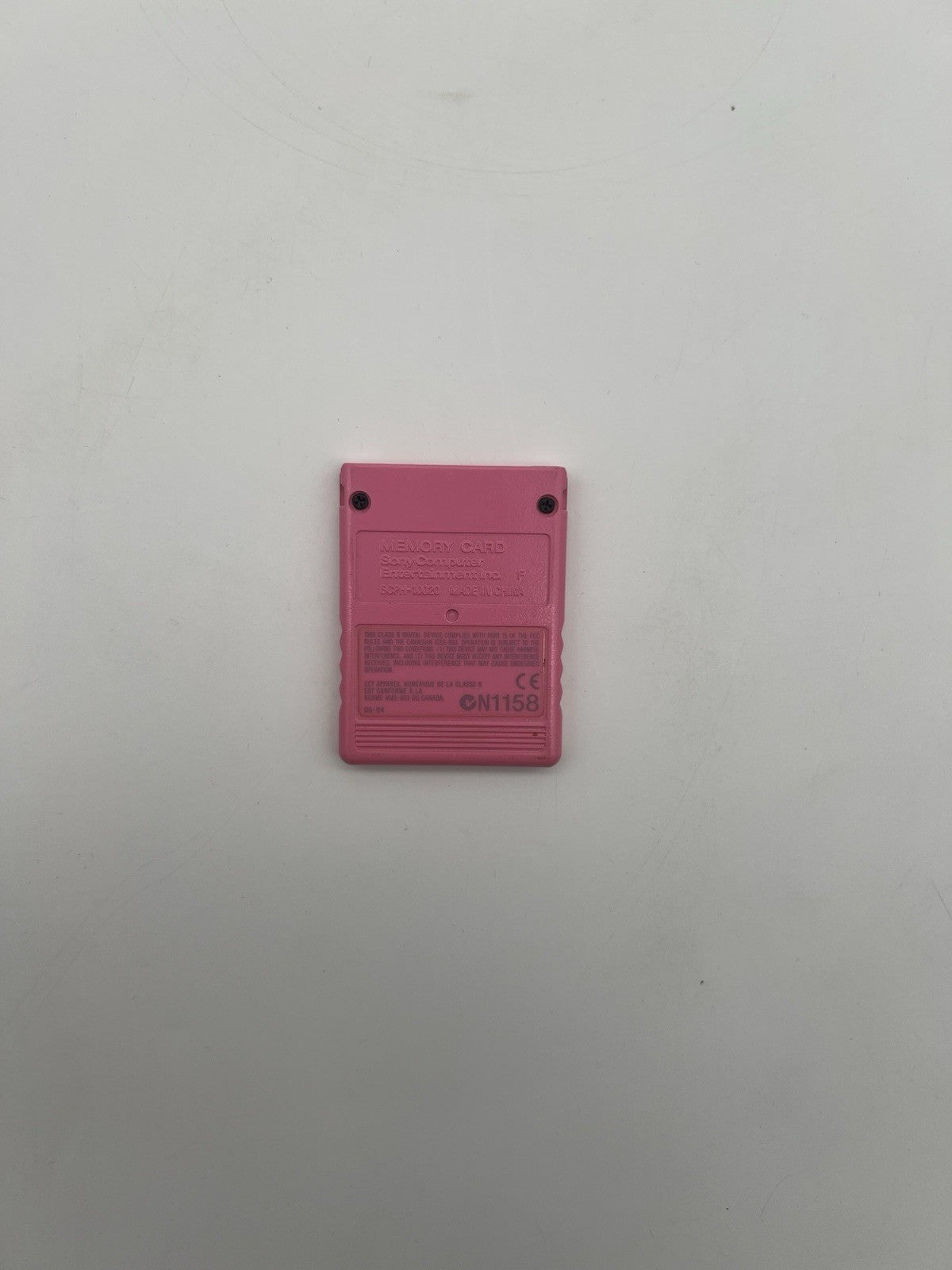 Memory Card Sony PlayStation 2 - PS2 - 8MB - Pink / Rosa - Original