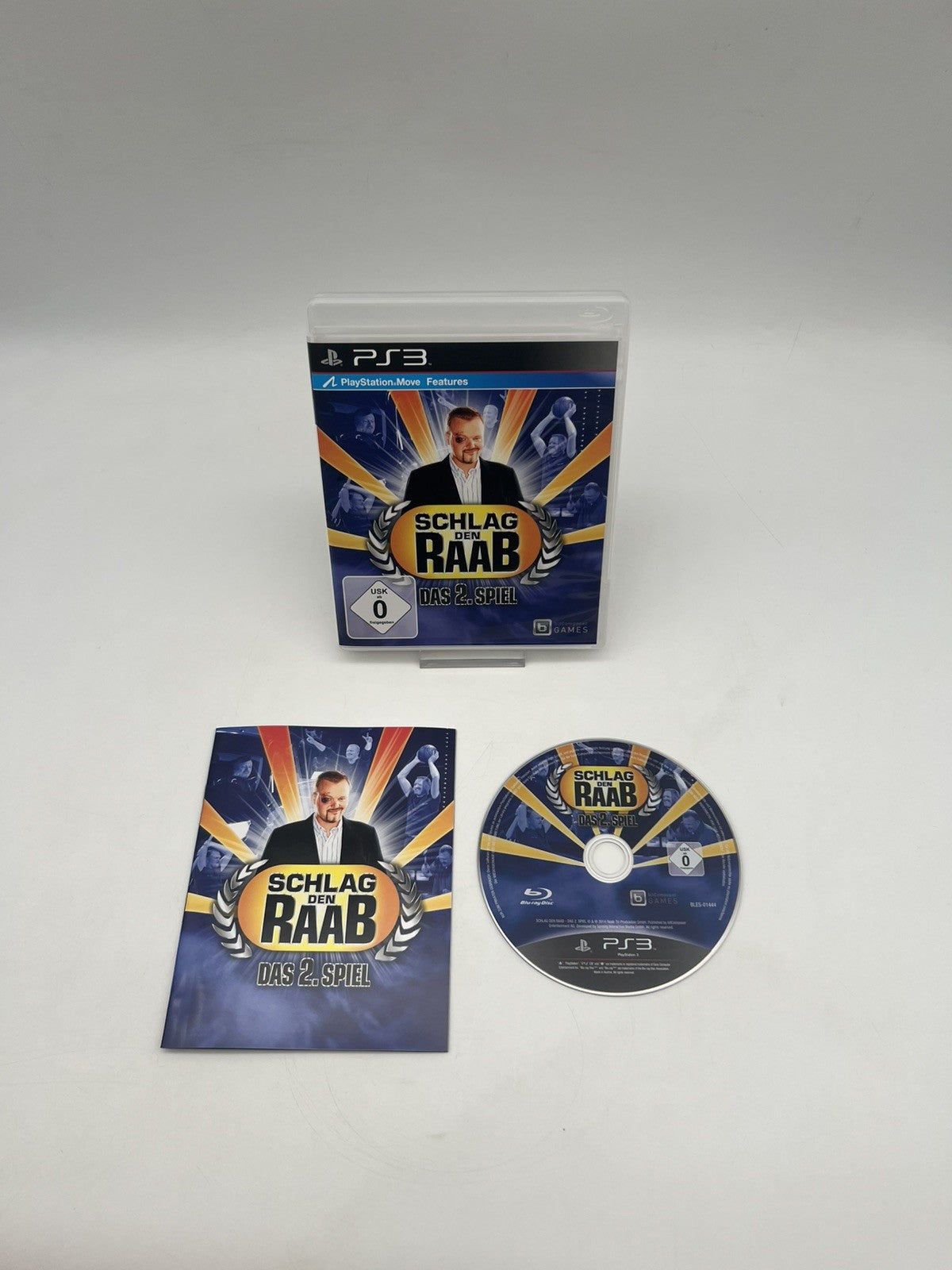 Schlag Den Raab: das 2. Spiel - Sony PlayStation 3 - PS3 - OVP + Anleitung
