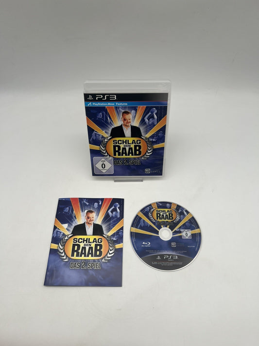 Schlag Den Raab: das 2. Spiel - Sony PlayStation 3 - PS3 - OVP + Anleitung