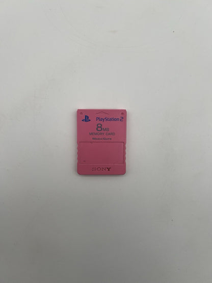Memory Card Sony PlayStation 2 - PS2 - 8MB - Pink / Rosa - Original