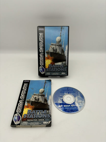 Battle Stations - Sega Saturn - OVP + Anleitung - Original