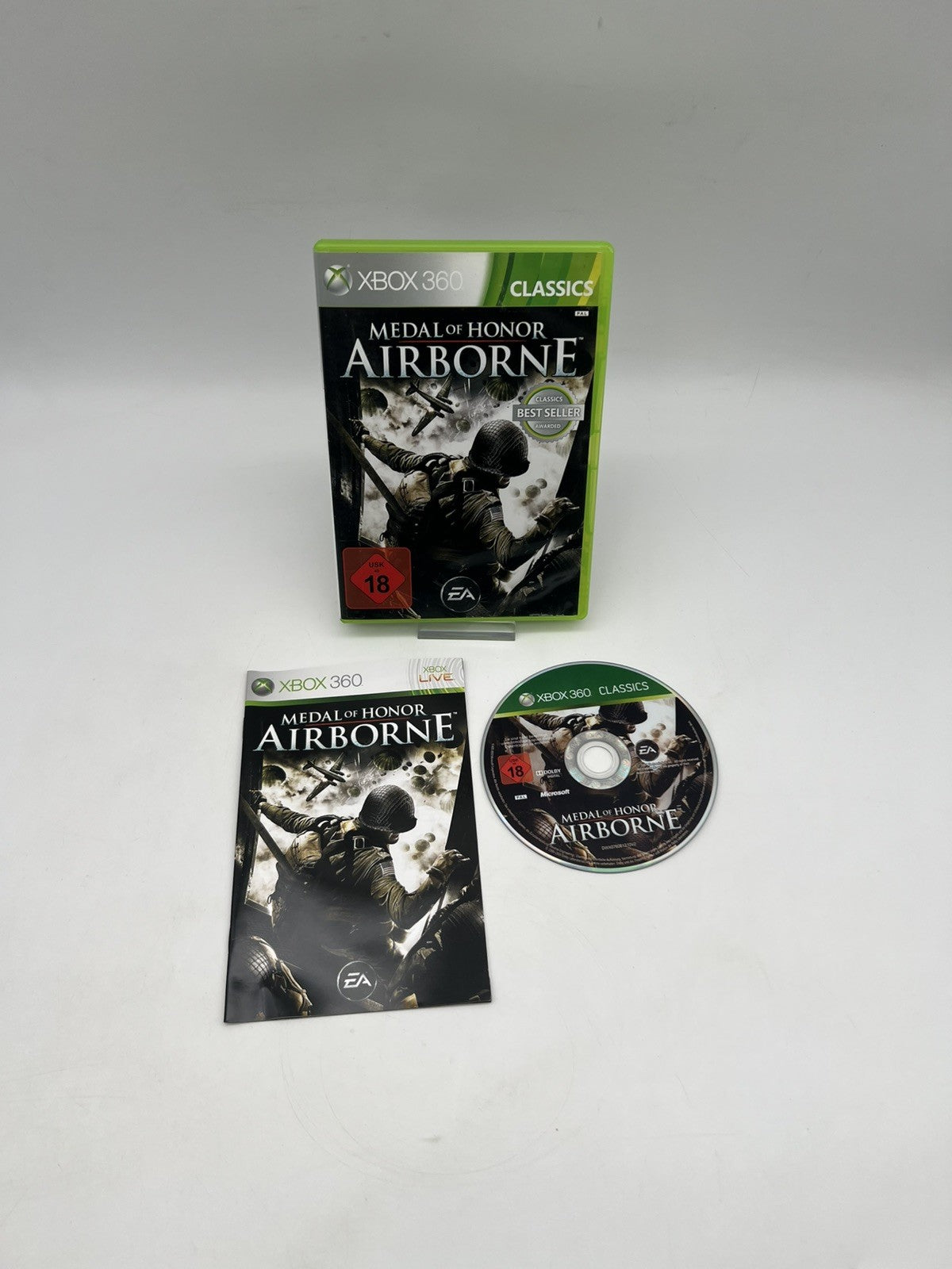 Medal of Honor: Airborne - Microsoft Xbox 360 - OVP + Anleitung