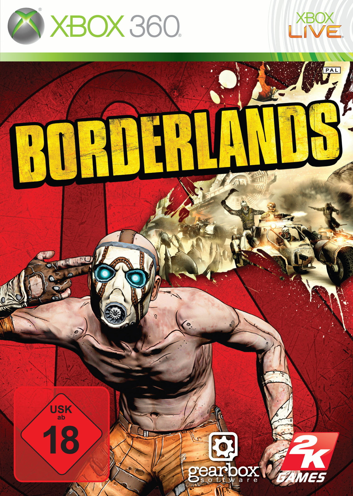 Borderlands - Microsoft Xbox 360 - OVP + Anleitung