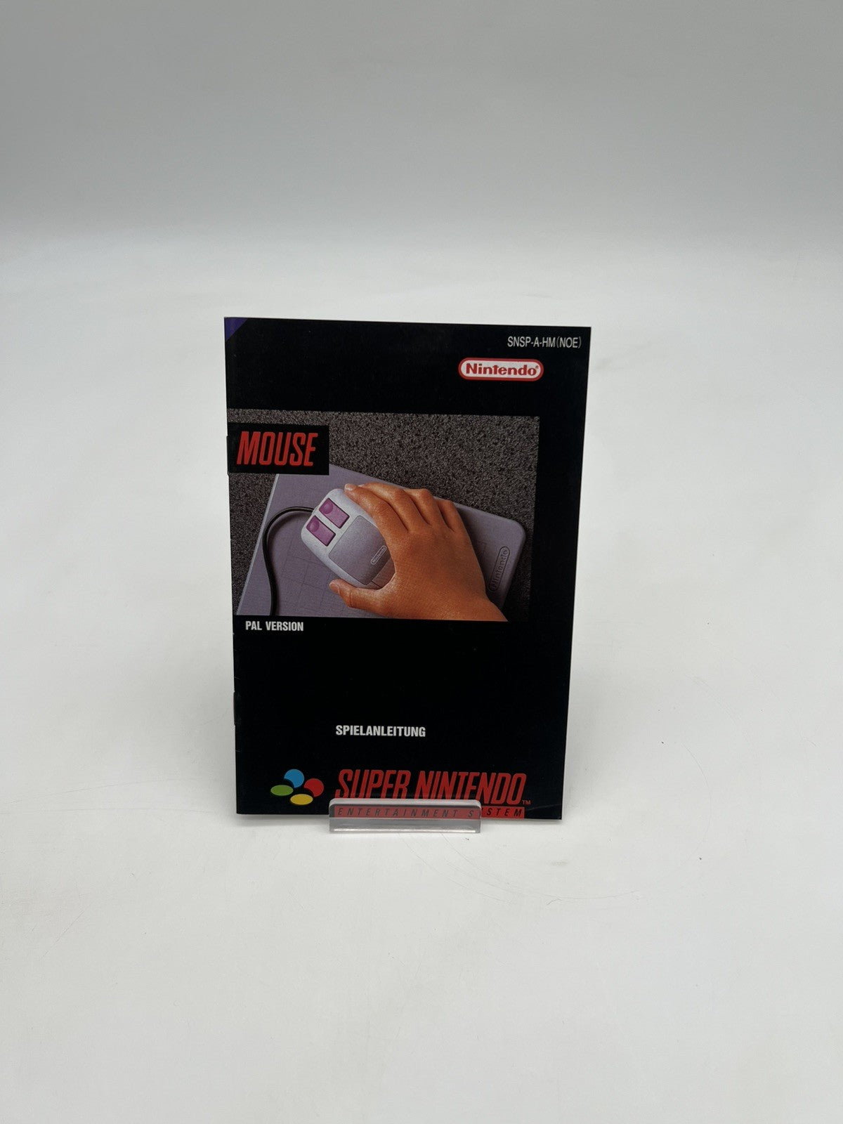 Mouse Spielanleitung - Super Nintendo - SNES - Nur Anleitung - Original