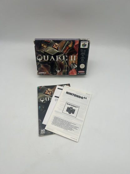 Quake 2 Nintendo 64 - N64 - Leerkarton - OVP + Anleitung - Ohne Spiel