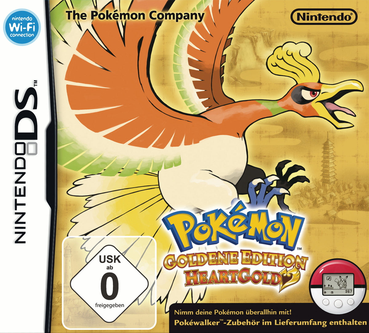 Pokémon Goldene Edition Heartgold - Nintendo DS - Nur Modul