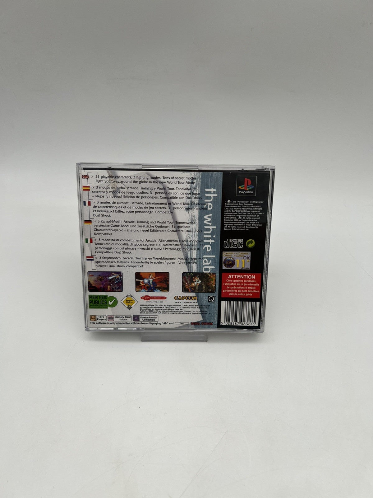 Street Fighter Alpha 3 - Sony PlayStation 1 - PS1 - OVP - Ohne Anleitung