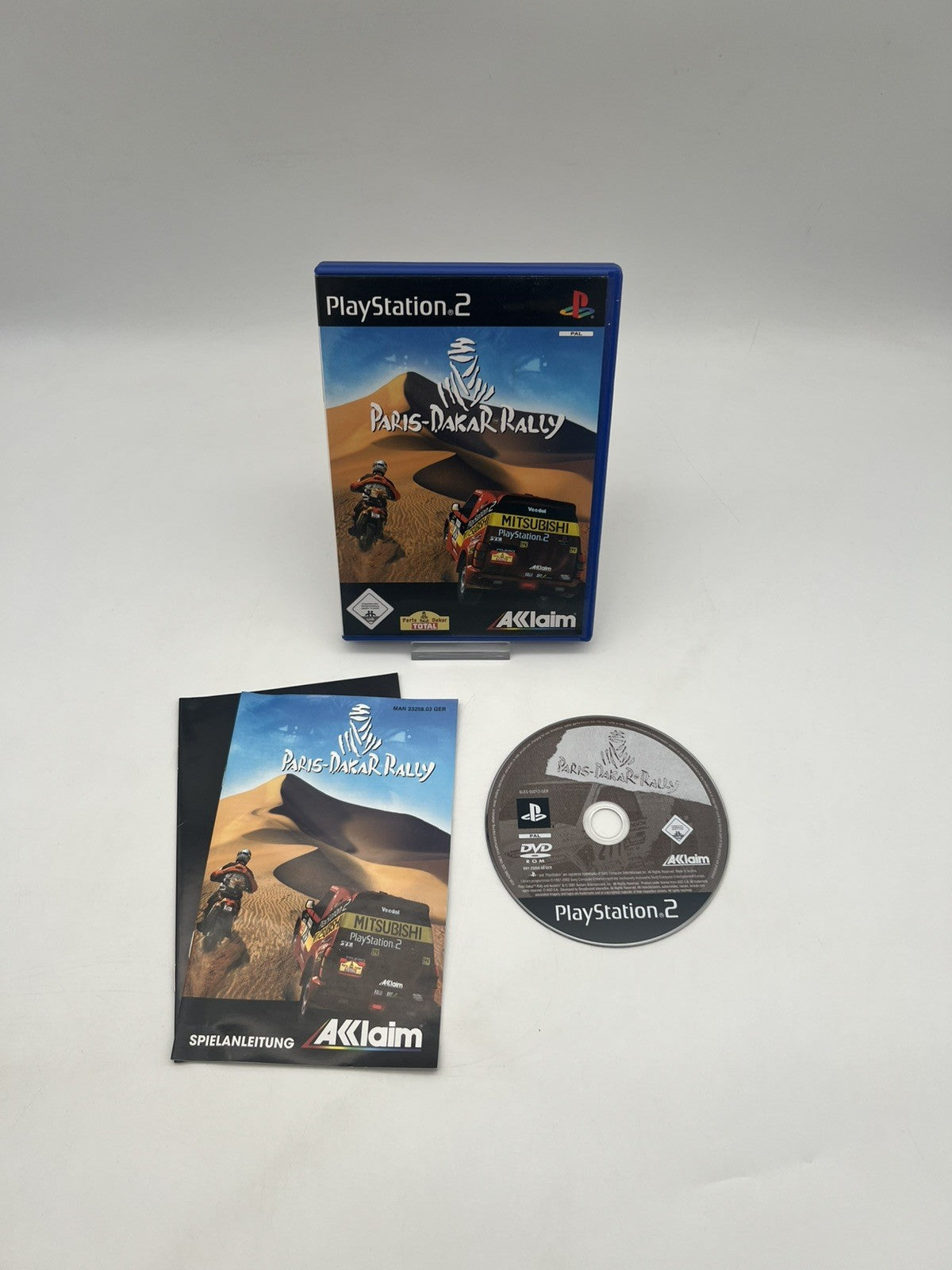 Paris-Dakar Rally - Sony PlayStation 2 - PS2 - OVP + Anleitung