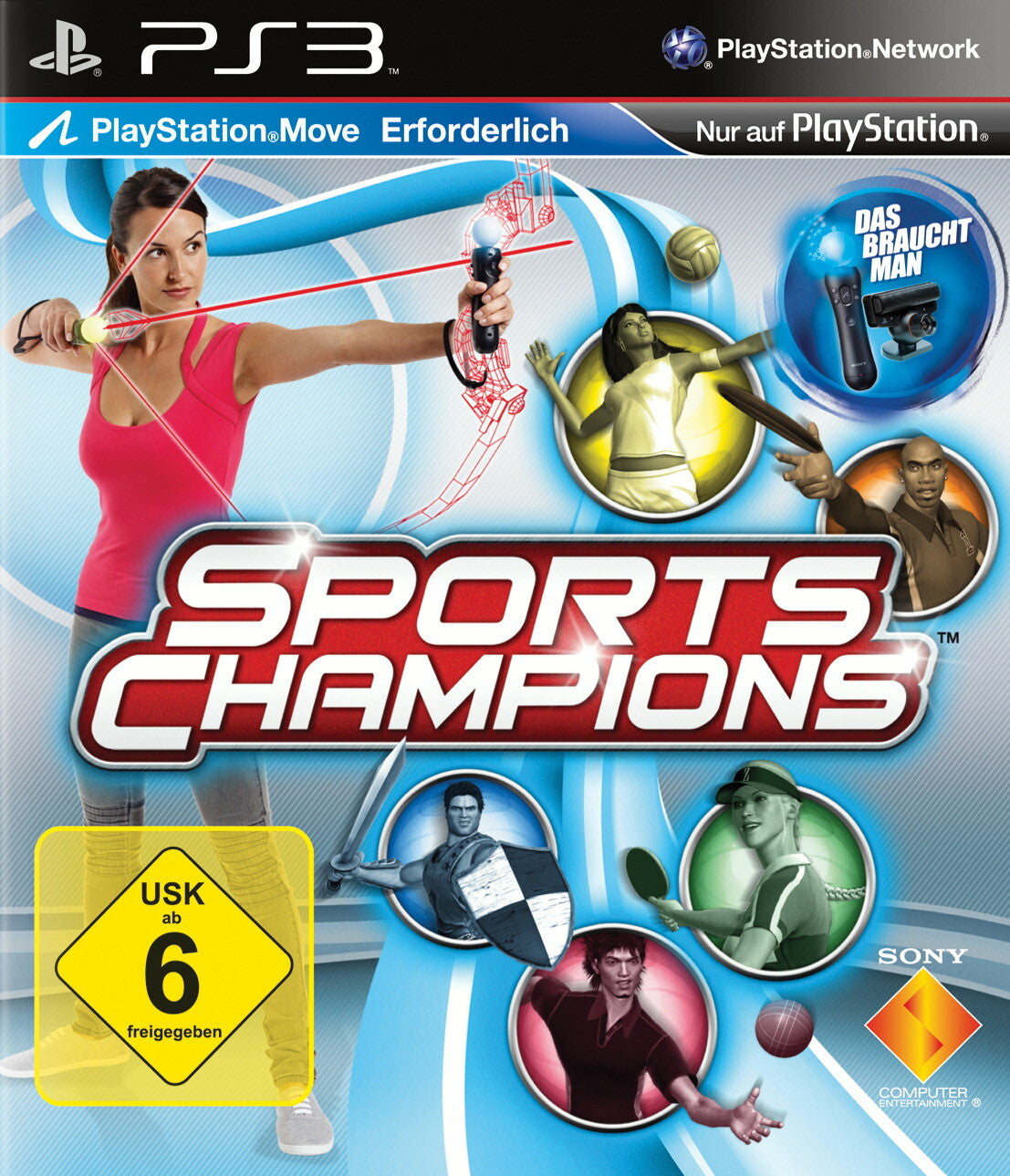 Sports Champions - Sony PlayStation 3 - PS3 - OVP + Anleitung