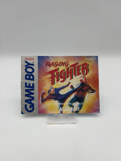 Raging Fighter - Nintendo Gameboy Classic - Nur Anleitung - Original