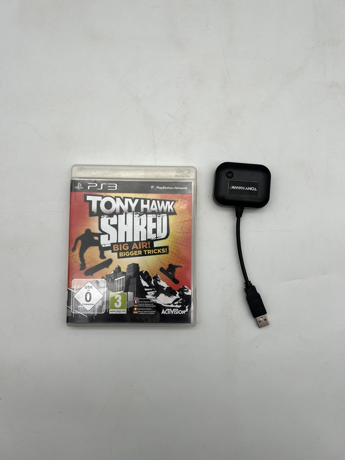 Tony Hawk: Shred + Skateboard + Empfänger - Sony Playstation 3 - PS3
