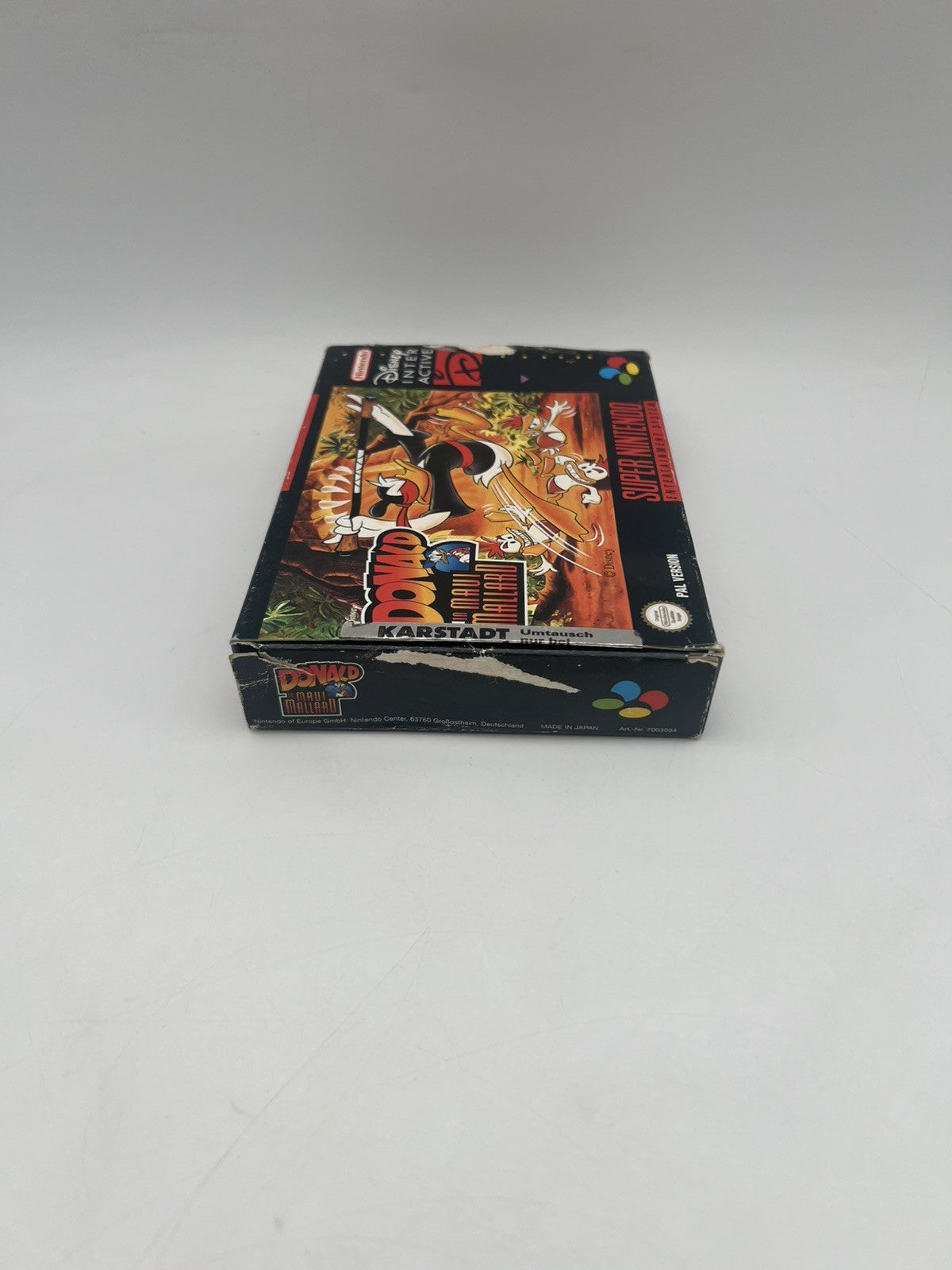 Donald in Maui Mallard Disney - Super Nintendo - SNES - Leerkarton- Ohne Spiel