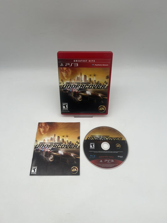 Need for Speed Undercover - Sony PlayStation 3 - PS3 - OVP + Anleitung - USA