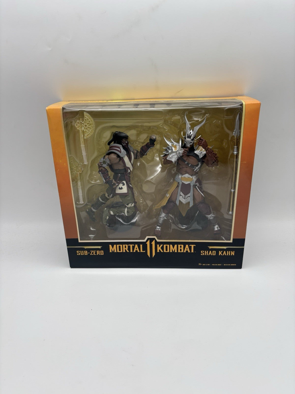 Mortal Kombat 11 Sub Zero & Shao Khan Doppelpack Figur von Mc Farlane Neu & Ovp