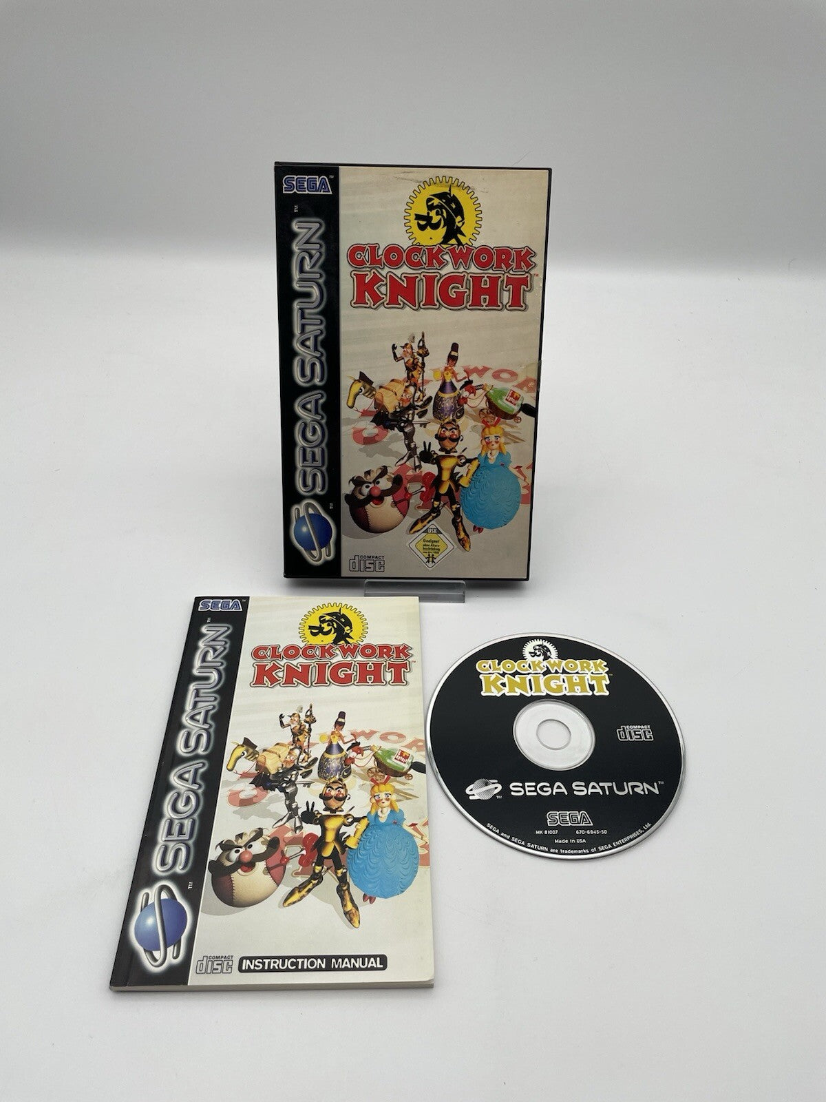 Clockwork Knight - SEGA Saturn - OVP + Anleitung