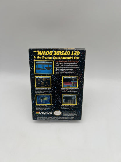 Rad Gravity - Nintendo NES - Leerkarton - OVP + Anleitung - OHNE SPIEL