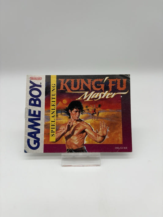 Kung Fu Master - Nintendo Gameboy Classic - Nur Anleitung