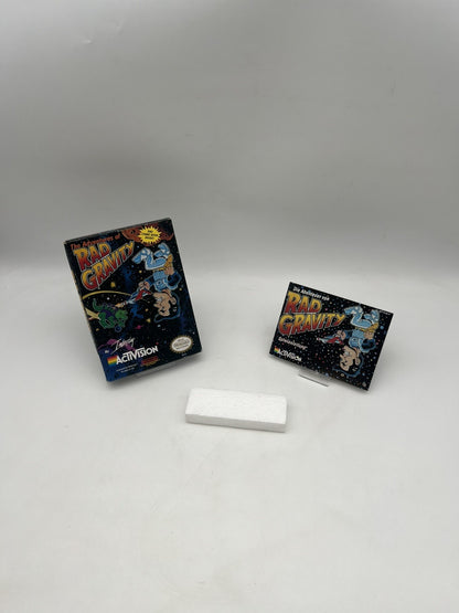 Rad Gravity - Nintendo NES - Leerkarton - OVP + Anleitung - OHNE SPIEL