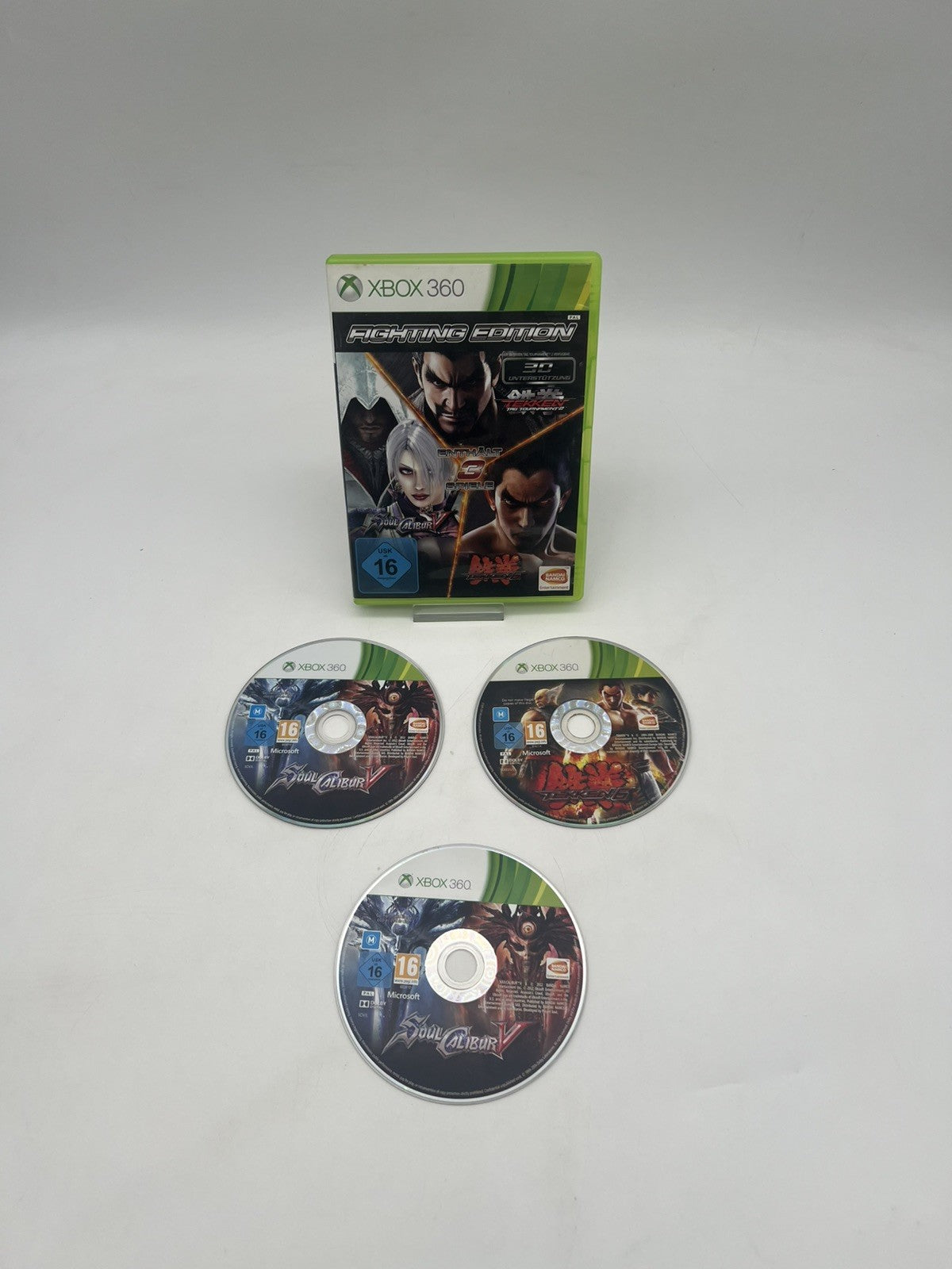 Fighting Edition Soulcalibur V  Tekken Tag Tournament 2  Tekken 6 - Xbox 360