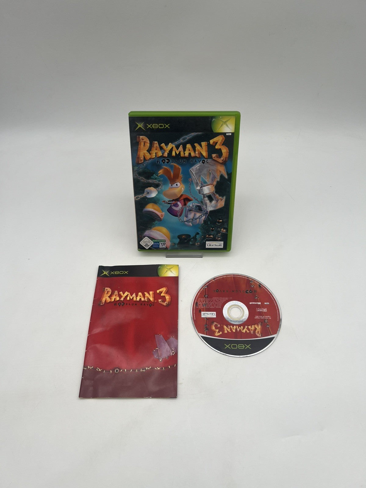 Rayman 3-Hoodlum Havoc - Microsoft Xbox Classic - OVP + Anleitung