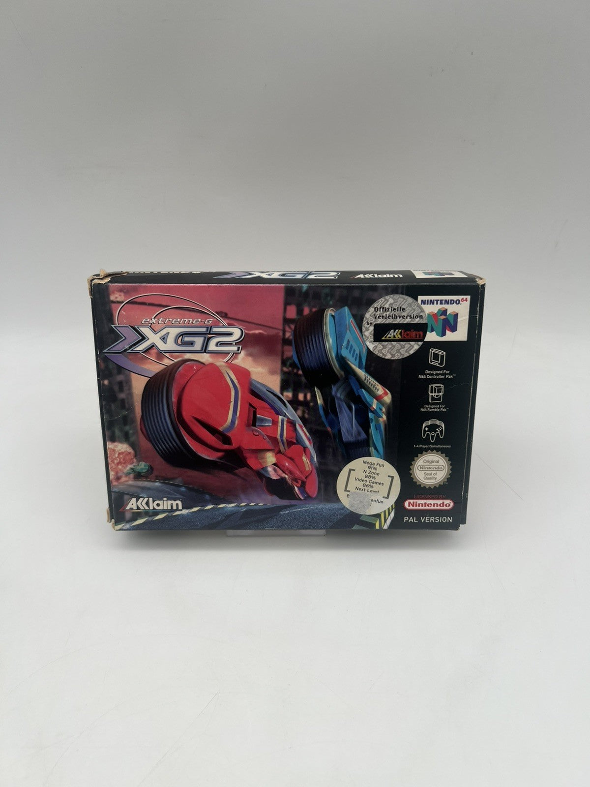 Extreme G2 Xg2 - Nintendo 64 - N64 - Leerkarton - Nur OVP + Anleitung