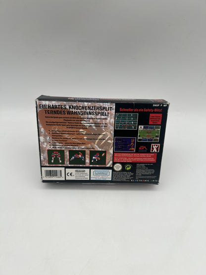 John Madden Football 93 - Super Nintendo SNES - Leerkarton - NUR OVP + Anleitung