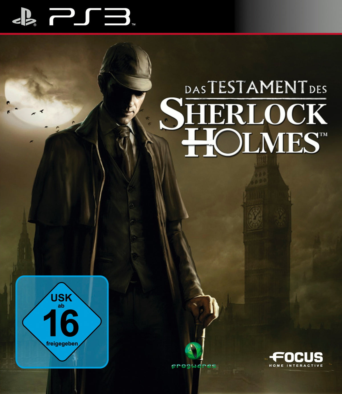 Das Testament des Sherlock Holmes - Sony PlayStation 3 - PS3 - OVP + Anleitung