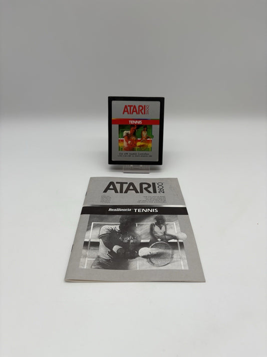 Realsports Tennis - Atari 2600 - Modul + Anleitung
