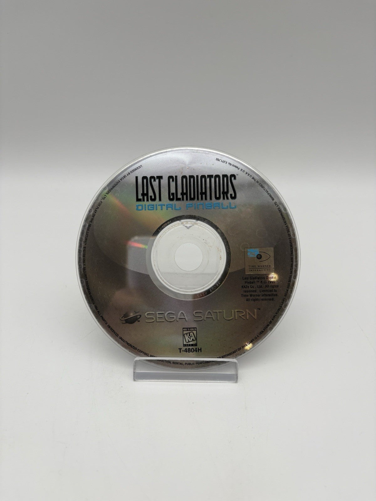 Last Gladiators Digital Pinball - Sega Saturn - NTSC-U/C - Nur CD