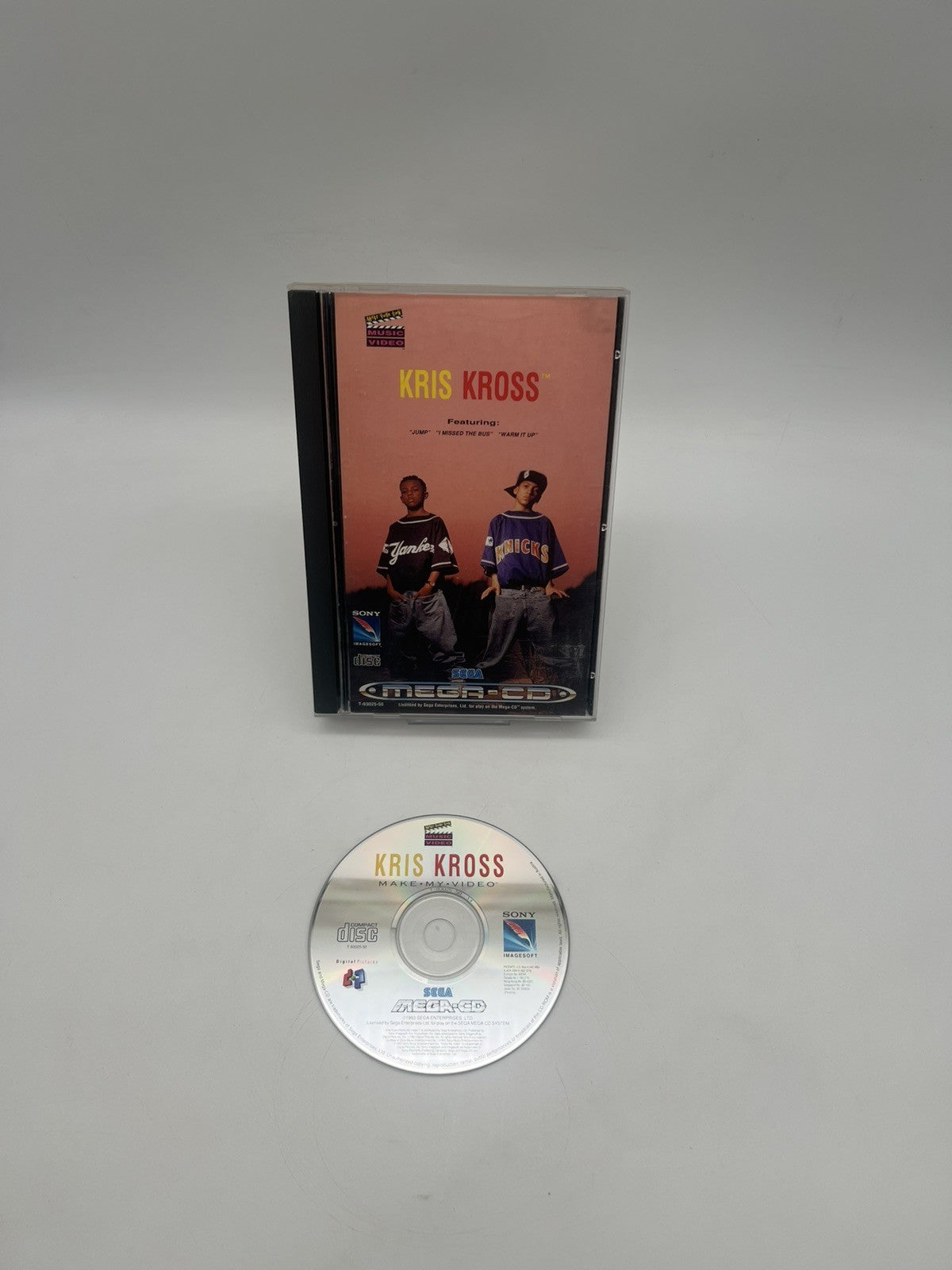 Kriss Kross - Sega Mega CD - OVP + Anleitung - CIB