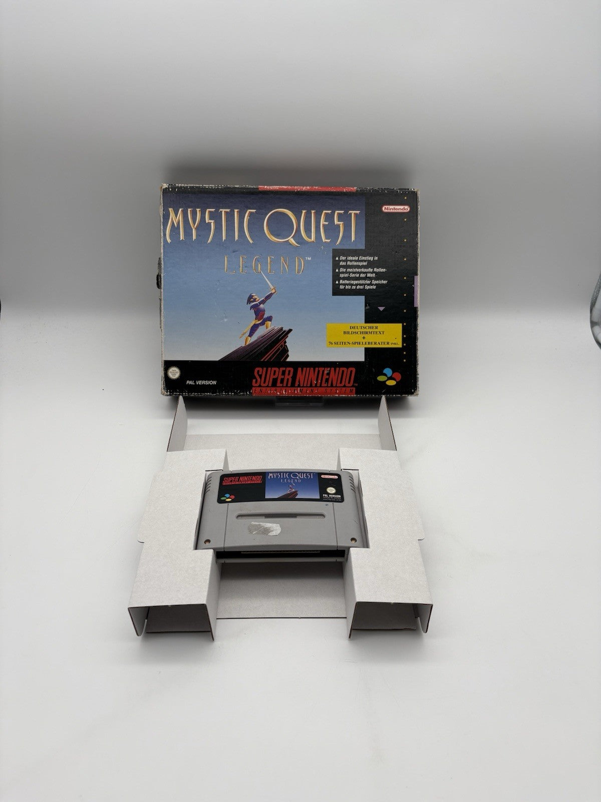 Mystic Quest Legend - Super Nintendo - SNES - OVP - Bigbox - Ohne Spieleberater