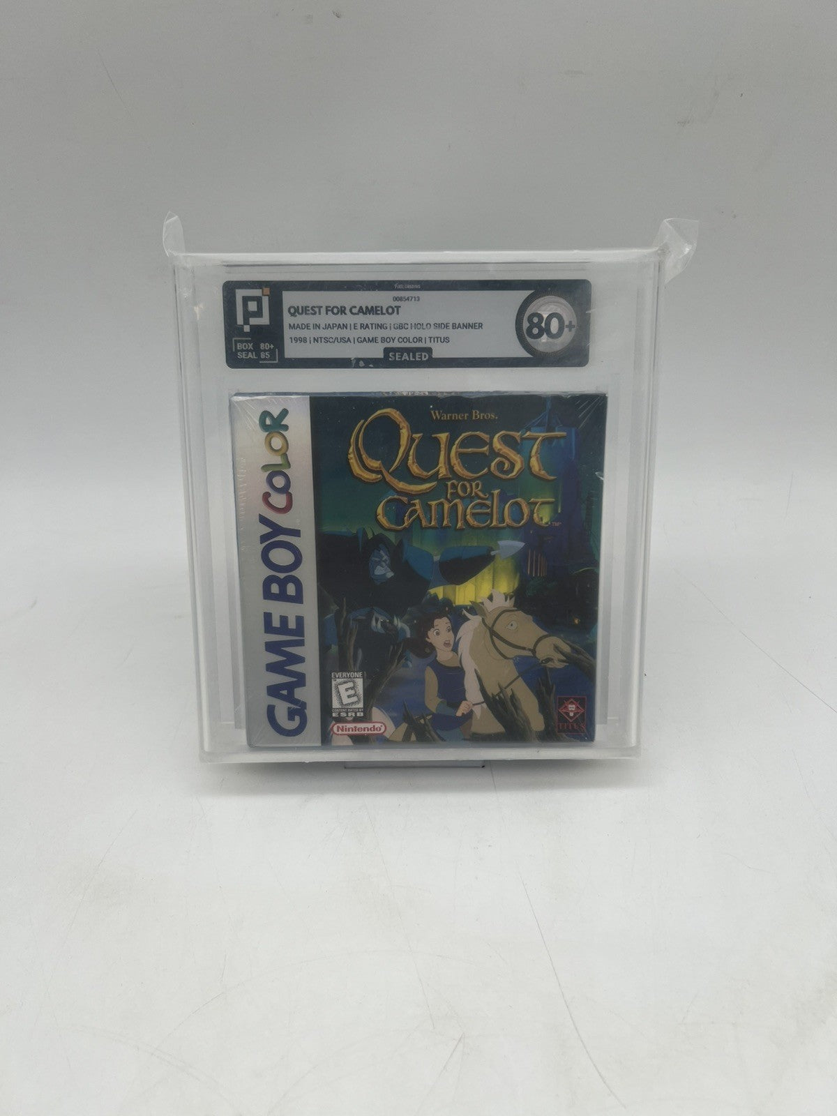 Quest for Camelot - Nintendo Gameboy Color - OVP - Pixel Grading - NEU