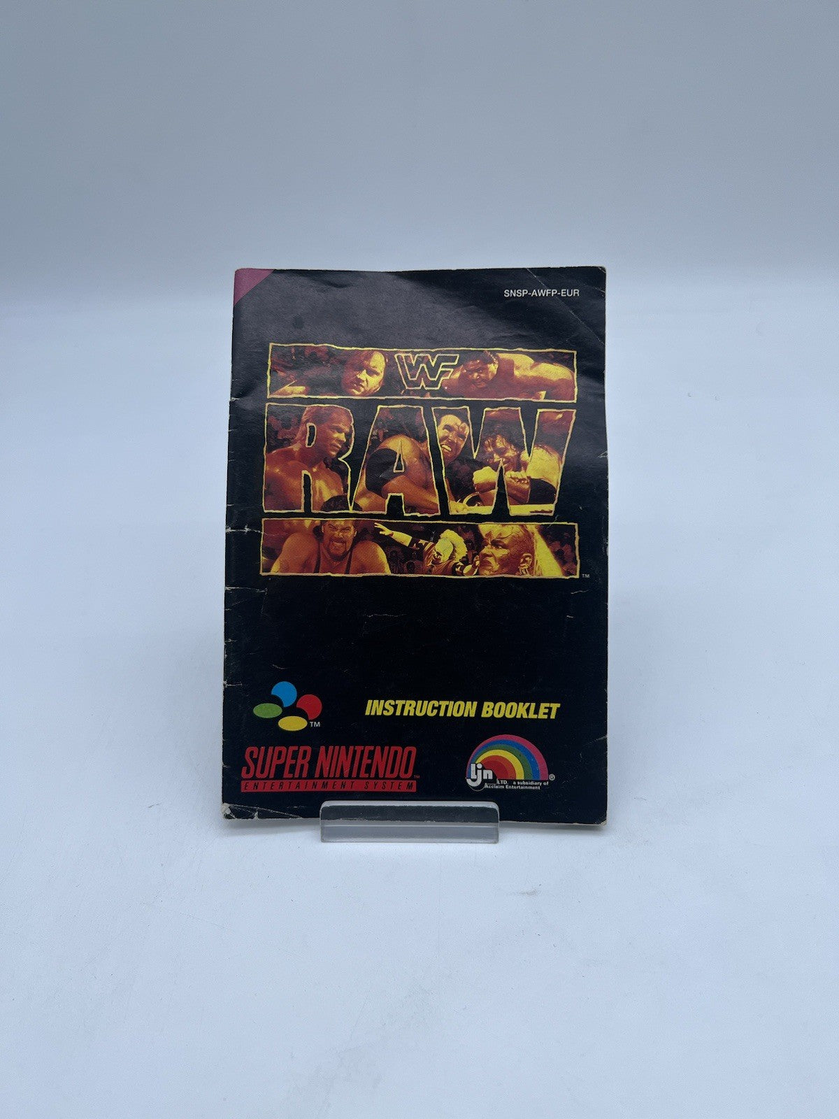 WWF RAW - SUPER NINTENDO - SNES - NUR ANLEITUNG