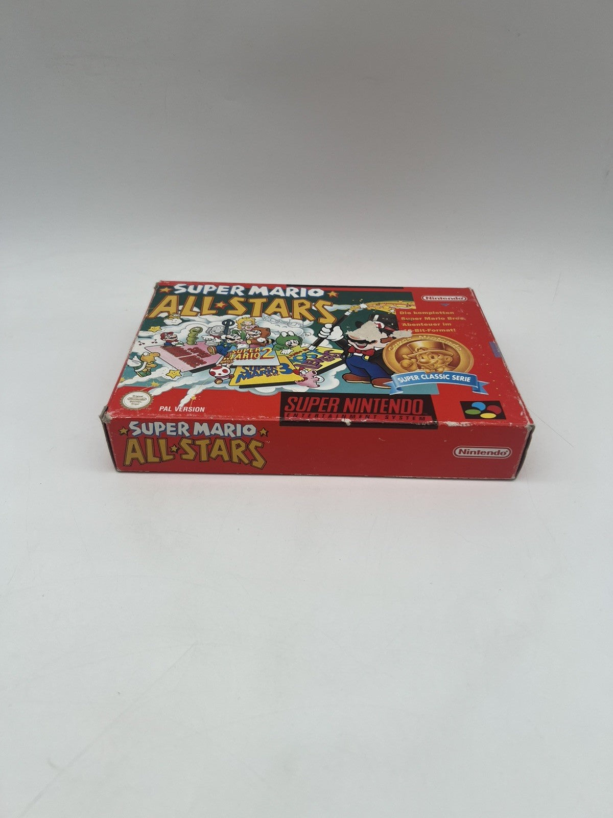 Super Mario All Stars - Super Nintendo - SNES - Leerkarton - Nur OVP + Anleitung