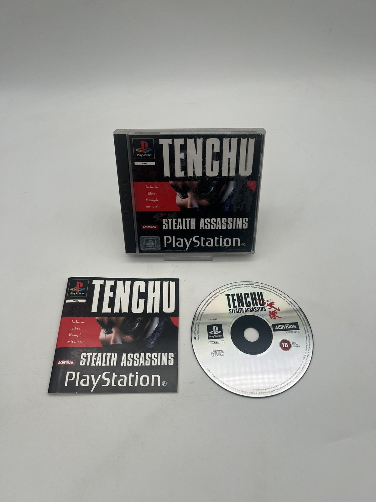 Tenchu 1 Stealth Assassins - Sony PlayStation 1 - PS1 - OVP + Anleitung